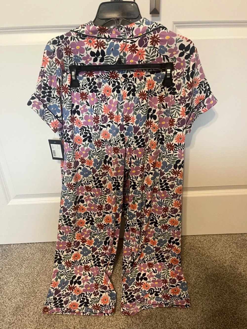 Kate Spade Antique Floral Pajama Set Sz S NWT